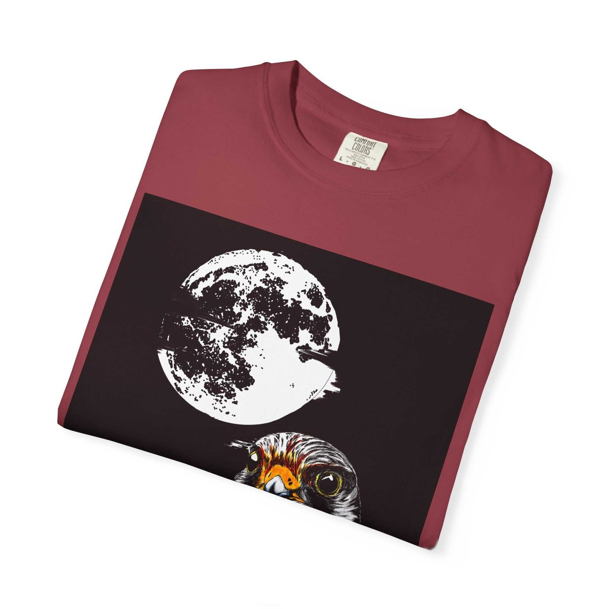 Moonlit Falcon T-Shirt featuring the Original Art