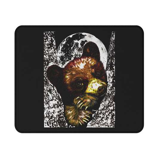 Brown Bear Cub Non-Slip Gaming Mouse Pad