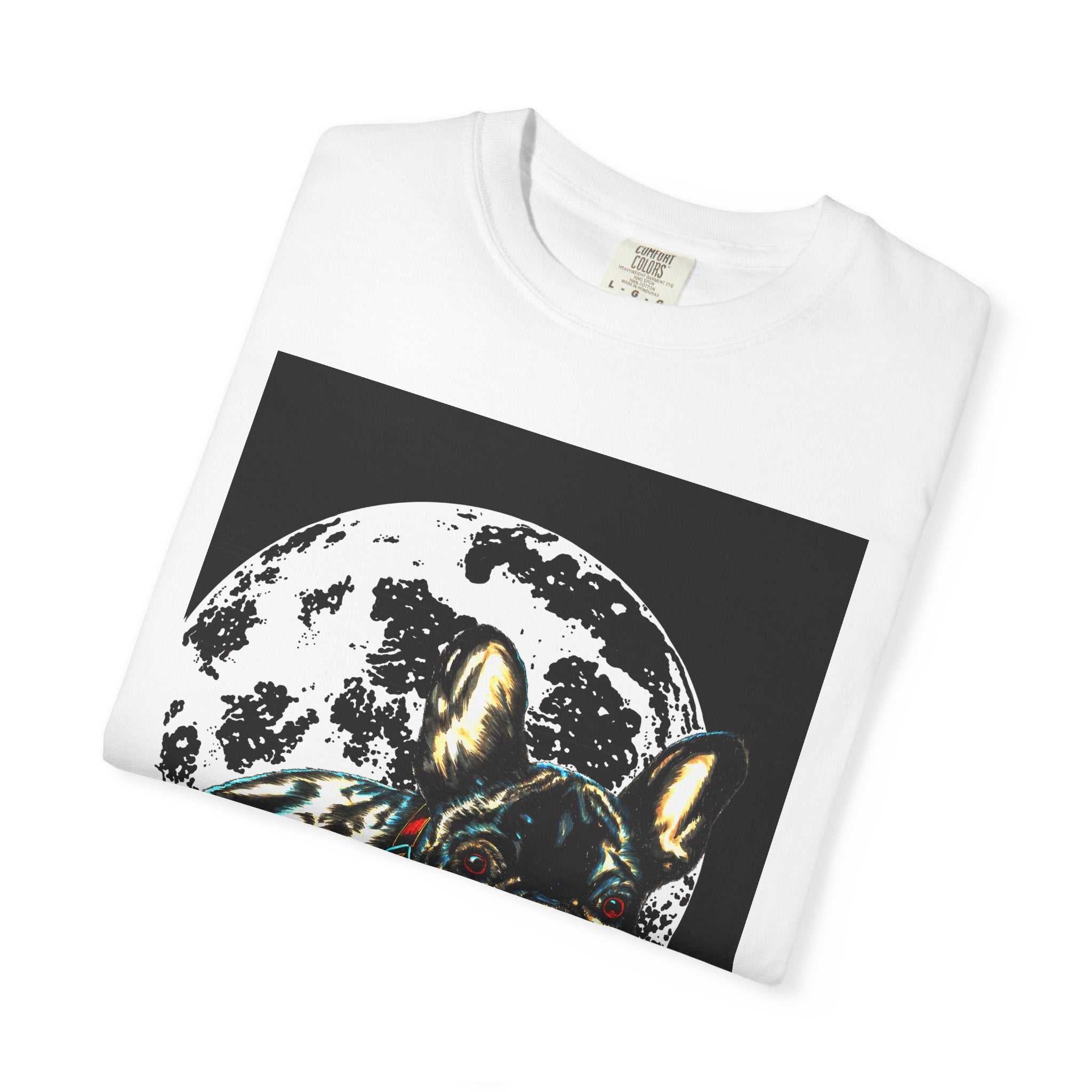 Moonlit French Bulldog Unisex T-Shirt - Pet Lovers Gift