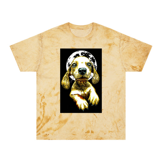 Unisex Color Blast Dog Graphic Pet Lover Tee
