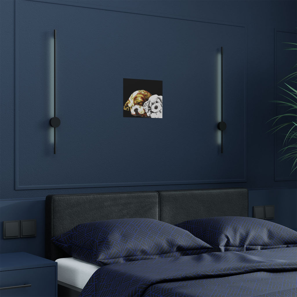 Cocker Spaniel Satin Poster - Heartwarming Dog Design