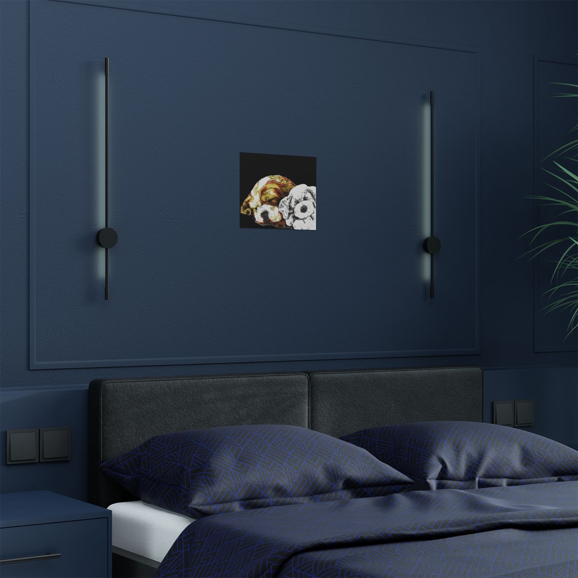 Cocker Spaniel Satin Poster - Heartwarming Dog Design