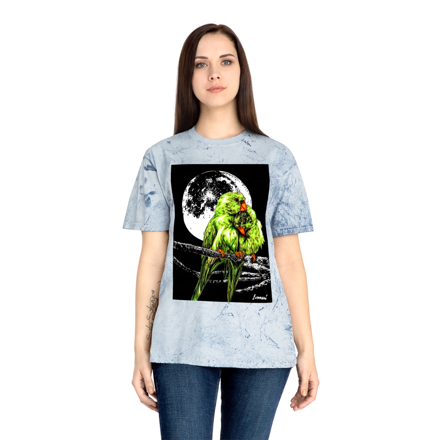 Beautiful Parrot Art Unisex Tee - Nature Lovers Gift
