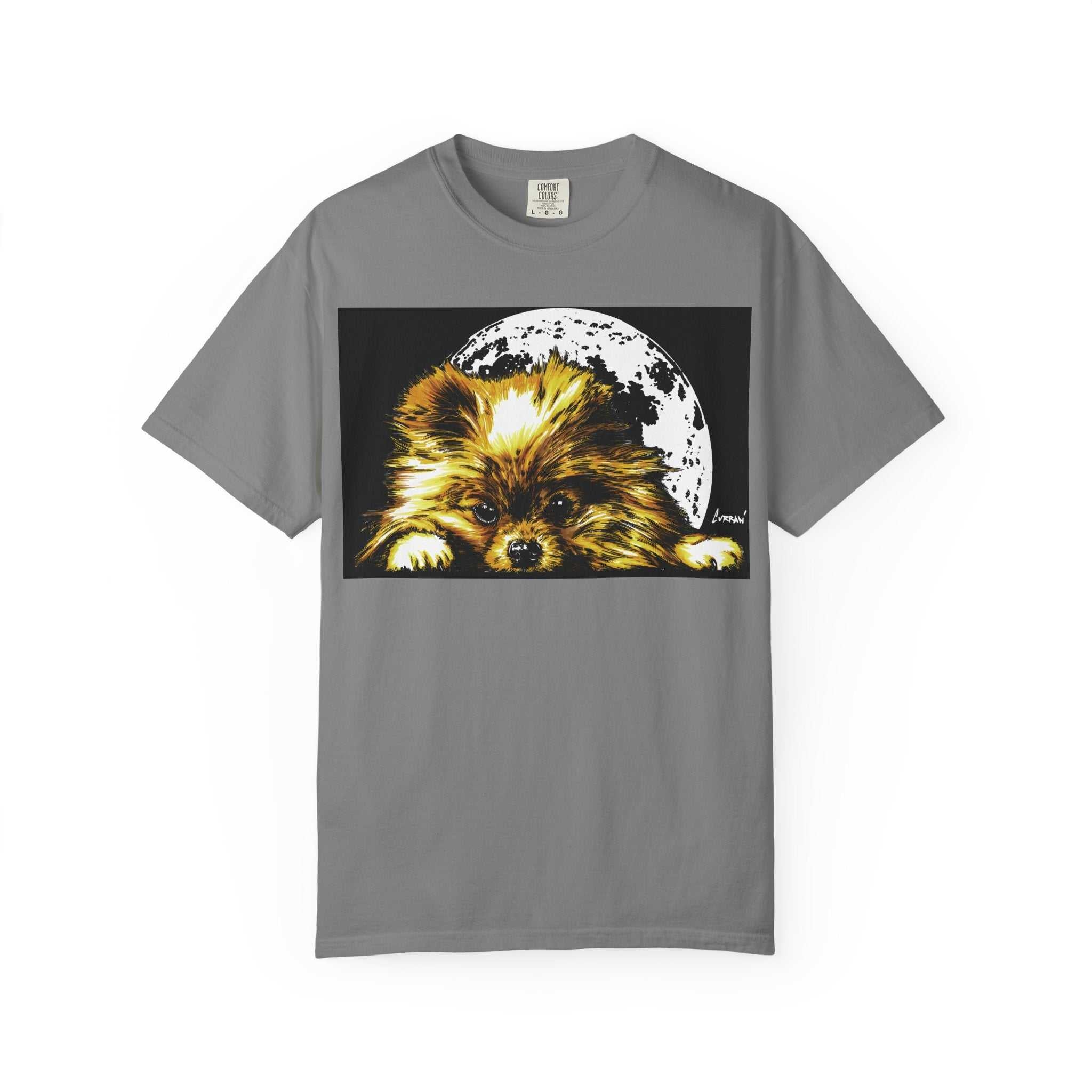 Pomeranian Unisex T-shirt - Hand Painted Art Design