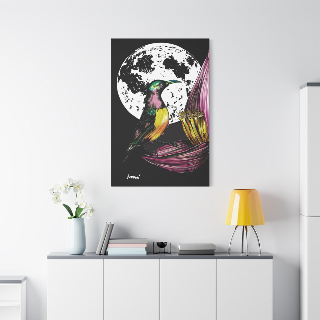 Hummingbird Wall Art Print of the Original, hand drawn