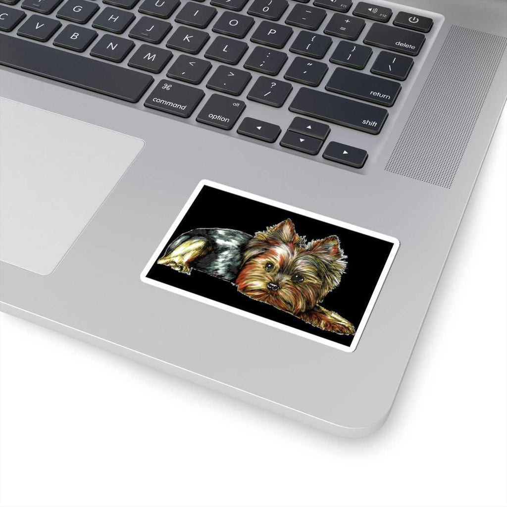 Yorkshire Terrier Kiss-Cut Sticker
