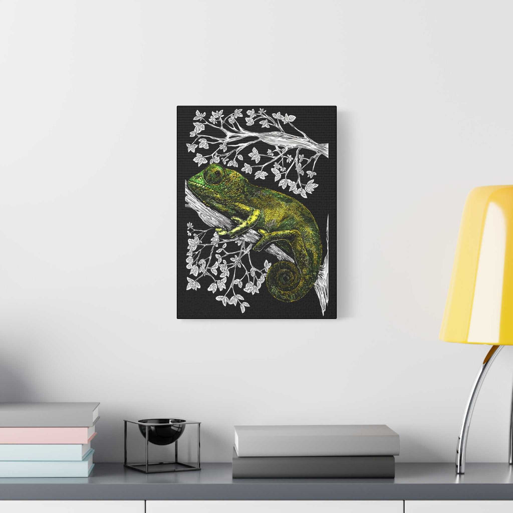 Chameleon in Tree Wall Art Print of the Original wall art