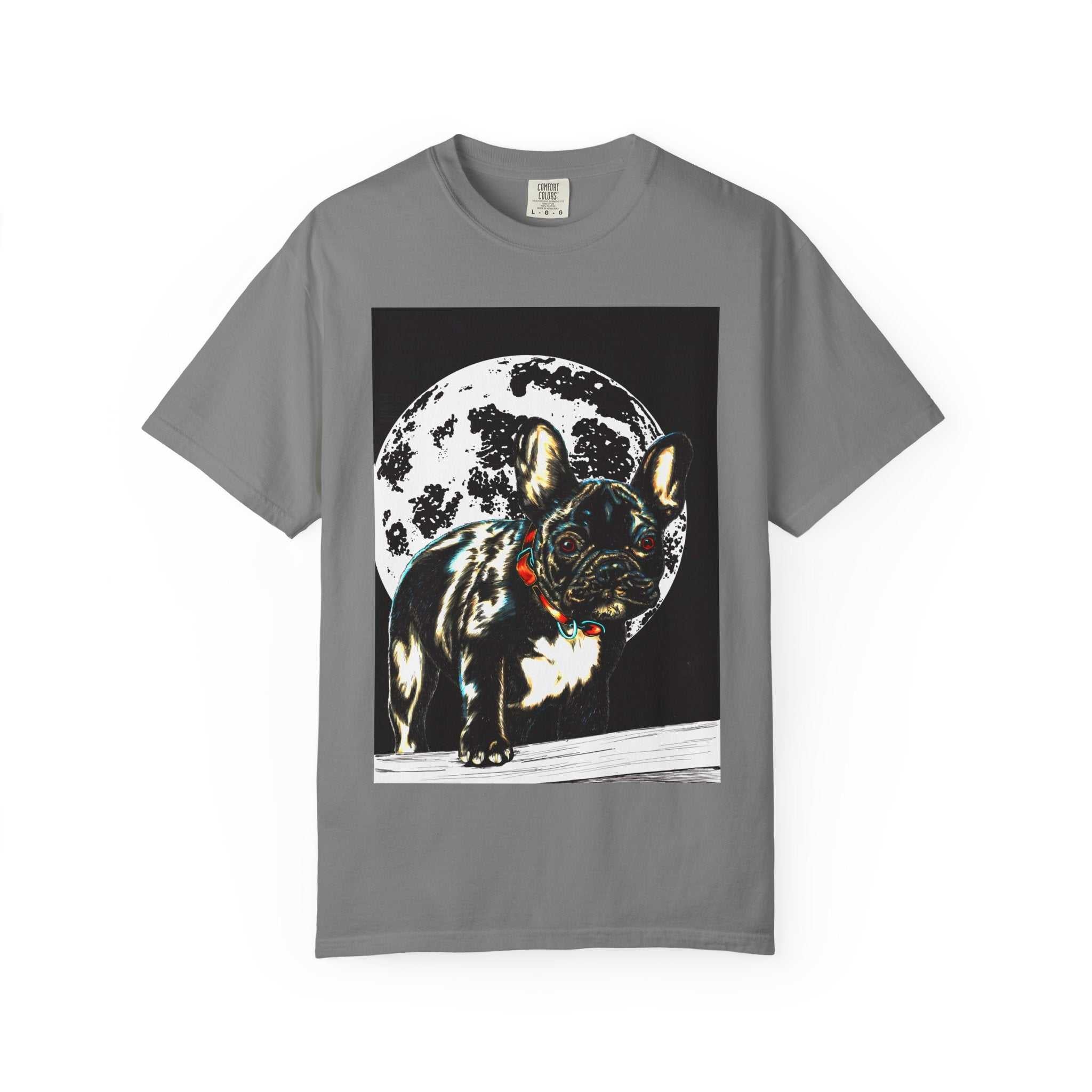 Moonlit French Bulldog Unisex T-Shirt - Pet Lovers Gift