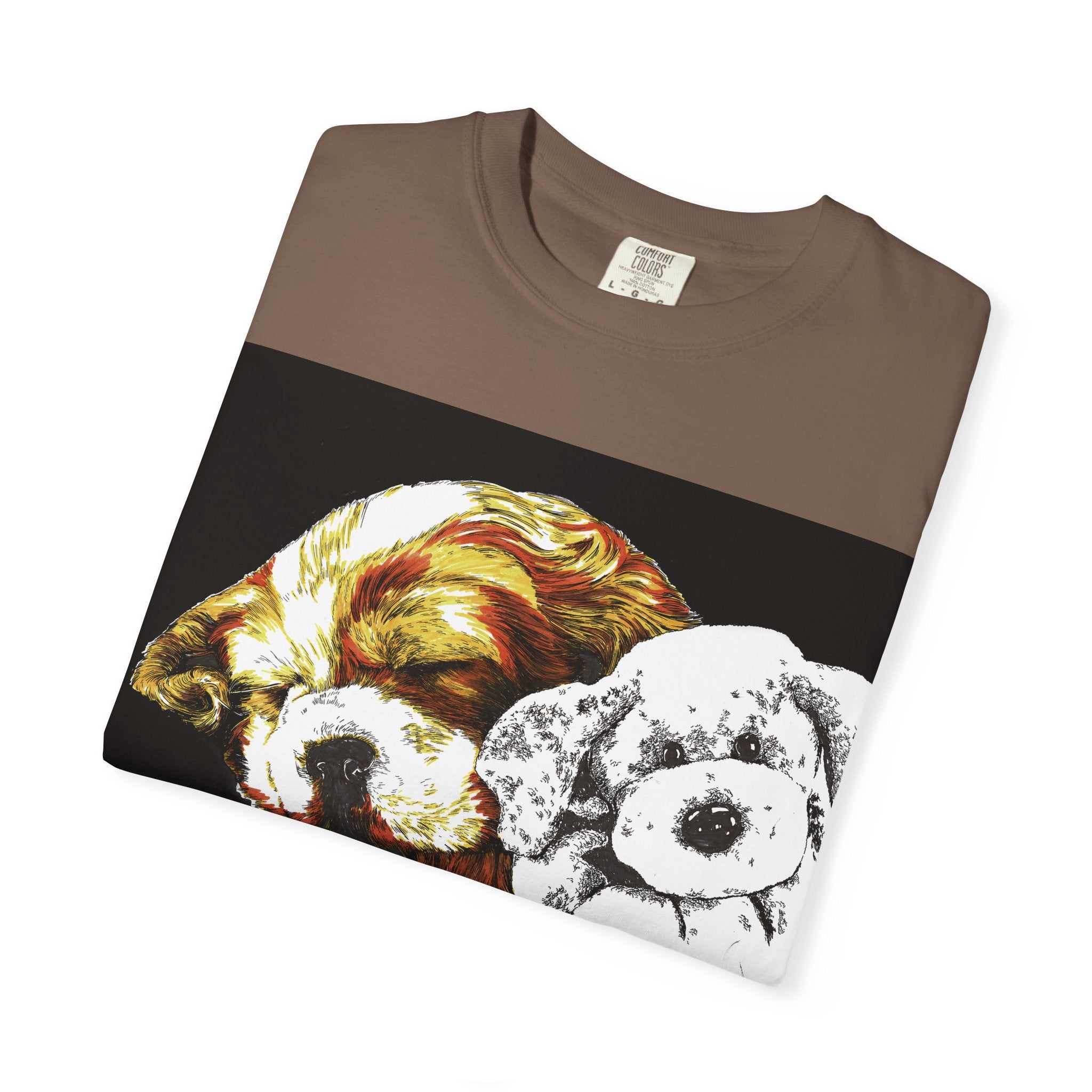 Cocker Spaniel T-shirt - Hand Drawn Art Design