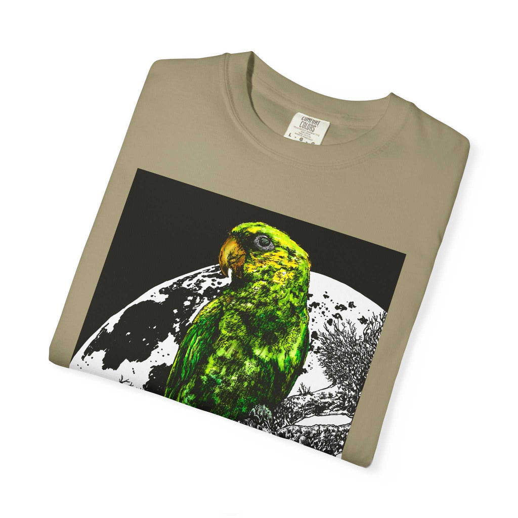 Cool Parrot in the Moonlight Unisex T-shirt