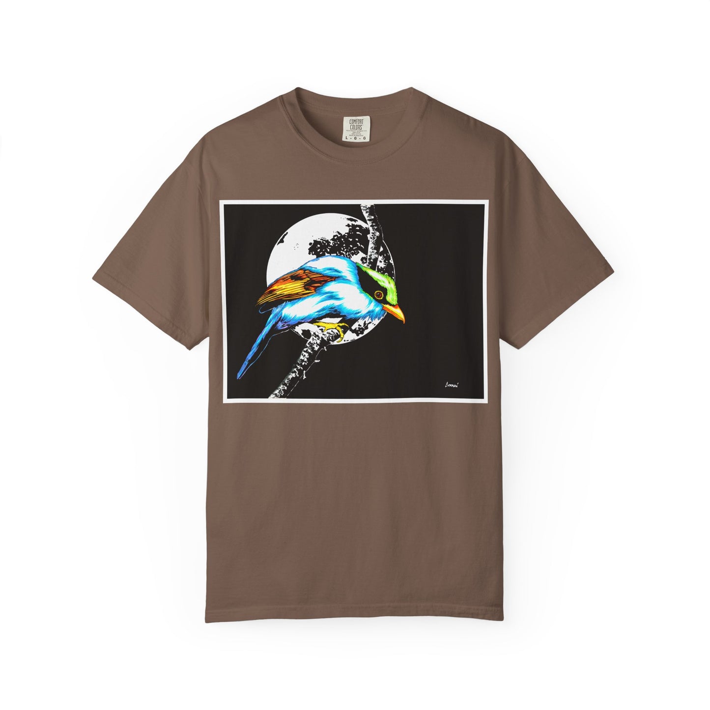 Colorful Bird Graphic Unisex T-Shirt - Nature Lover Apparel
