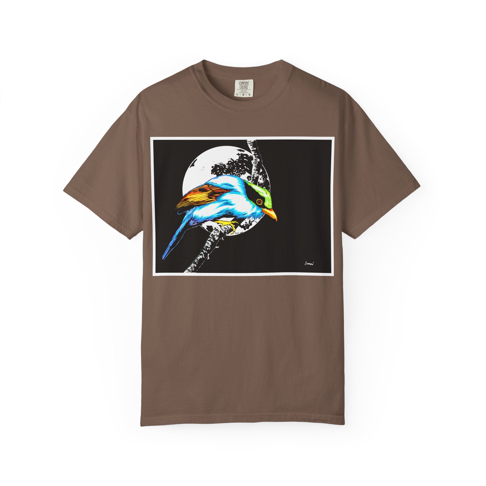 Colorful Bird Graphic Unisex T-Shirt - Nature Lover Apparel