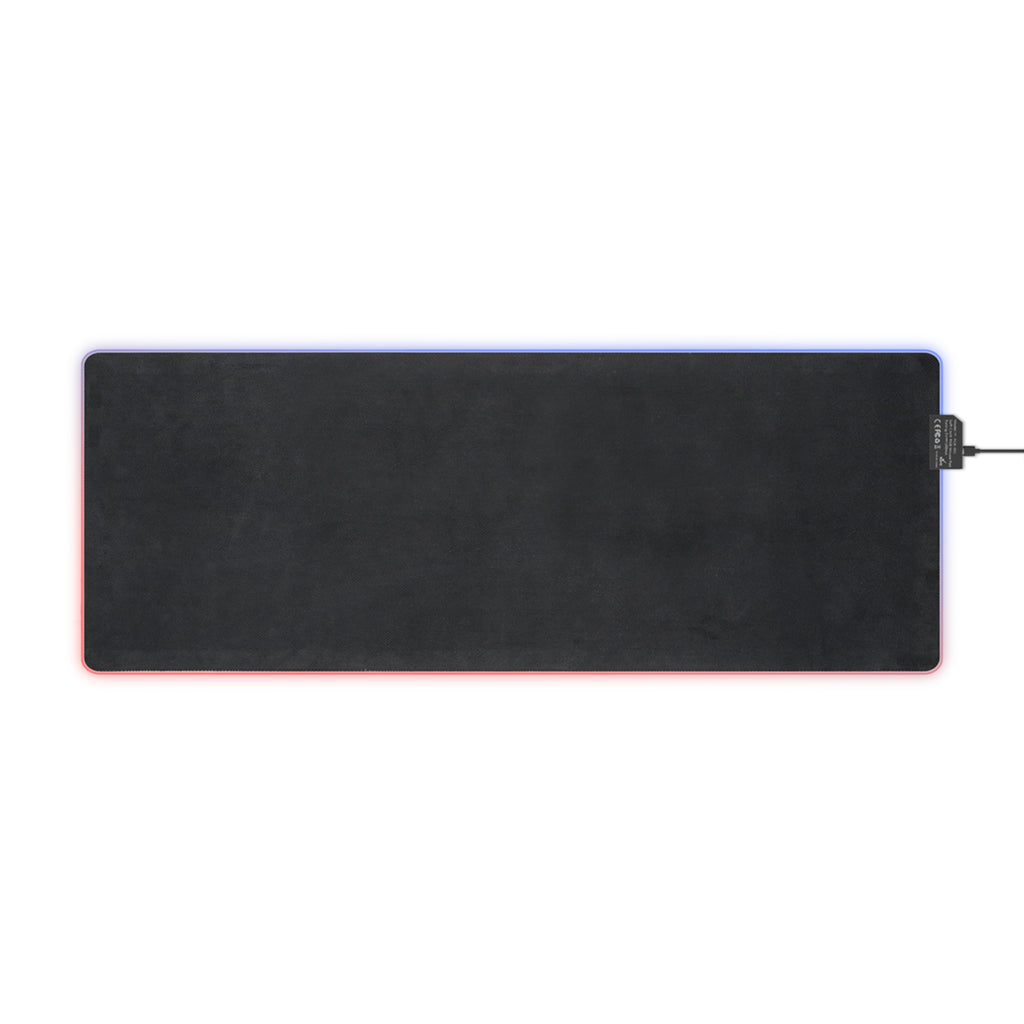 Chameleon LED gaming mouse pad with vibrant colors and dynamic RGB lighting for an enhanced gaming experience.
