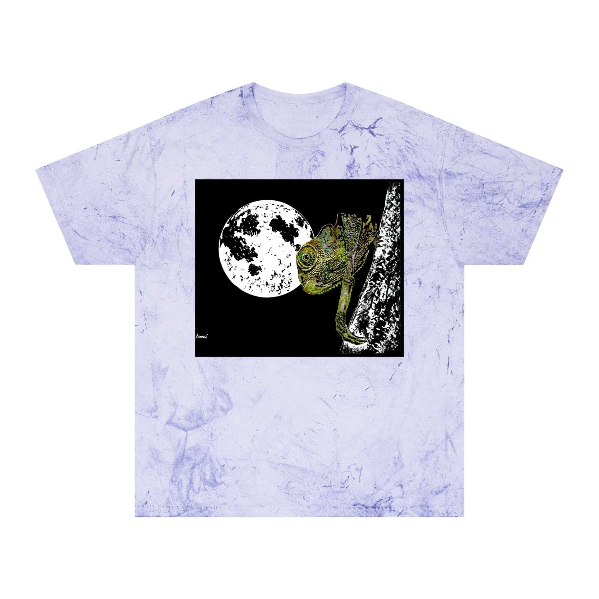 Chameleon Color Blast T-Shirt, Eco-Friendly, Nature-Inspired