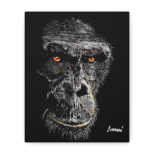 Gorilla 2 Wall Art, Gorilla Print, Hand-Drawn Gorilla,