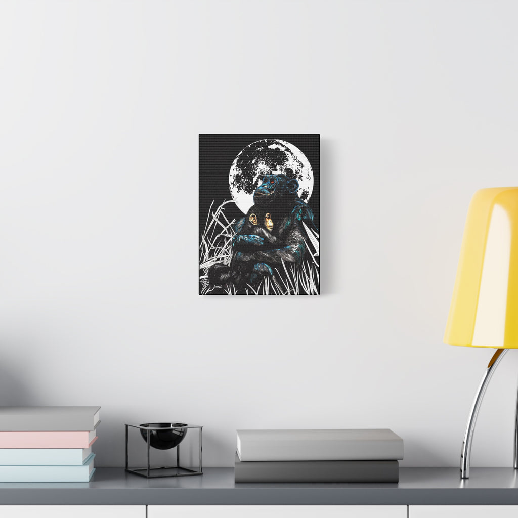 Gorilla Wall Art, Gorilla Print, Hand-Drawn Gorilla, Wildlife Art,