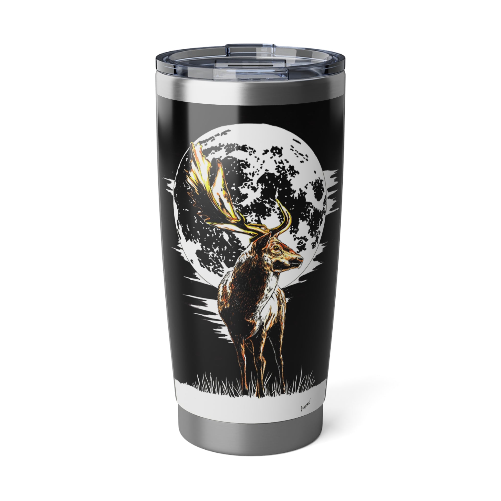 Deer Wall Art Travel Mug, 20oz Tumbler