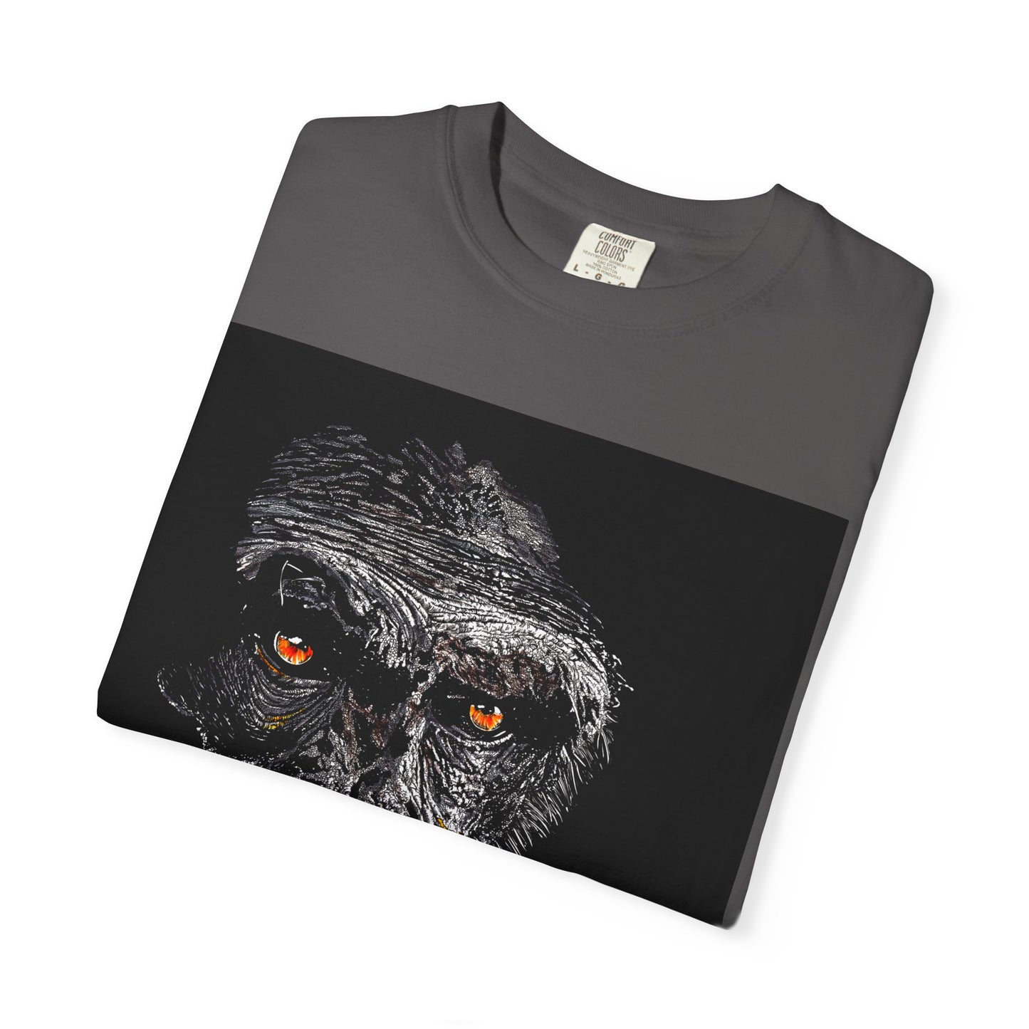 Gorilla Garment-Dyed Art T-Shirt | Unique Unisex Graphic Tee