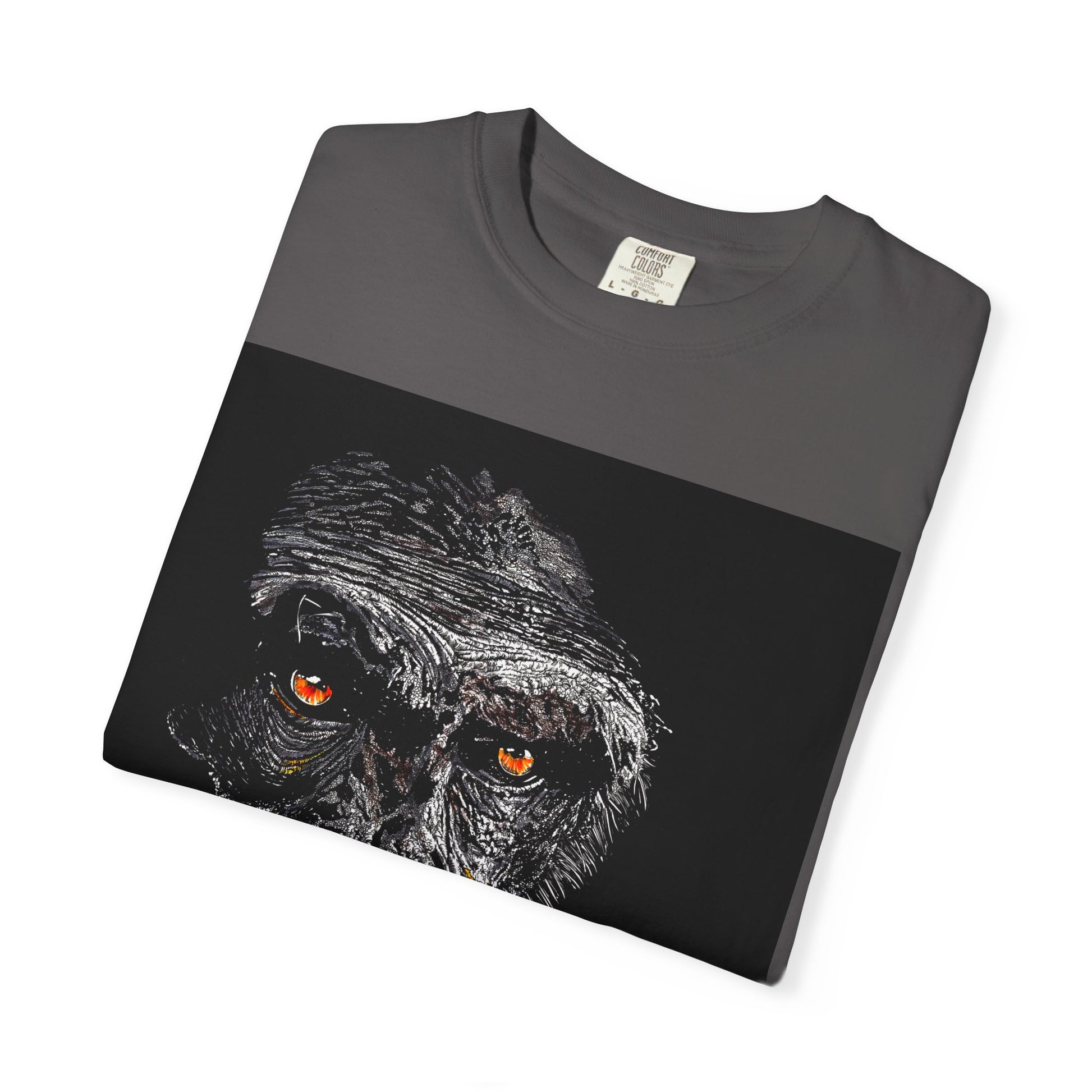 Gorilla Garment-Dyed Art T-Shirt | Unique Unisex Graphic Tee