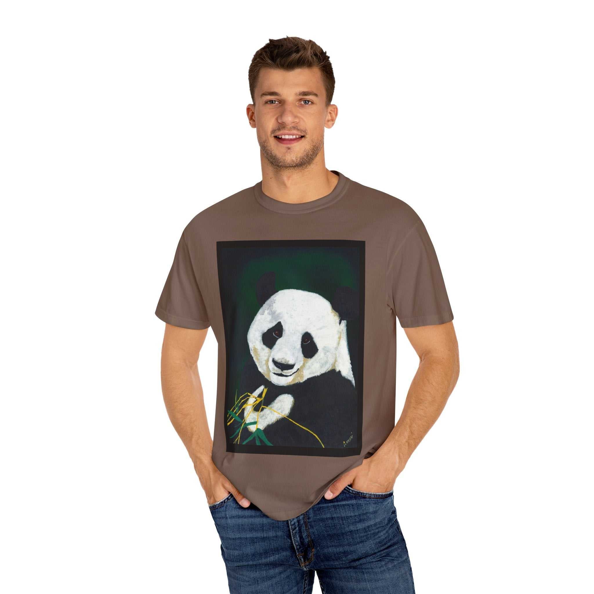 Giant Panda Love T-Shirt | Wildlife Art Tee
