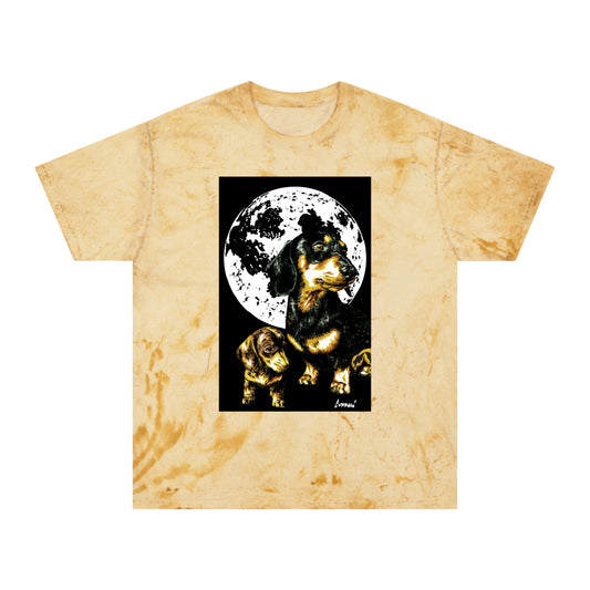Puppy Color Blast Graphic T-Shirt - Unisex Pet Lover Tee