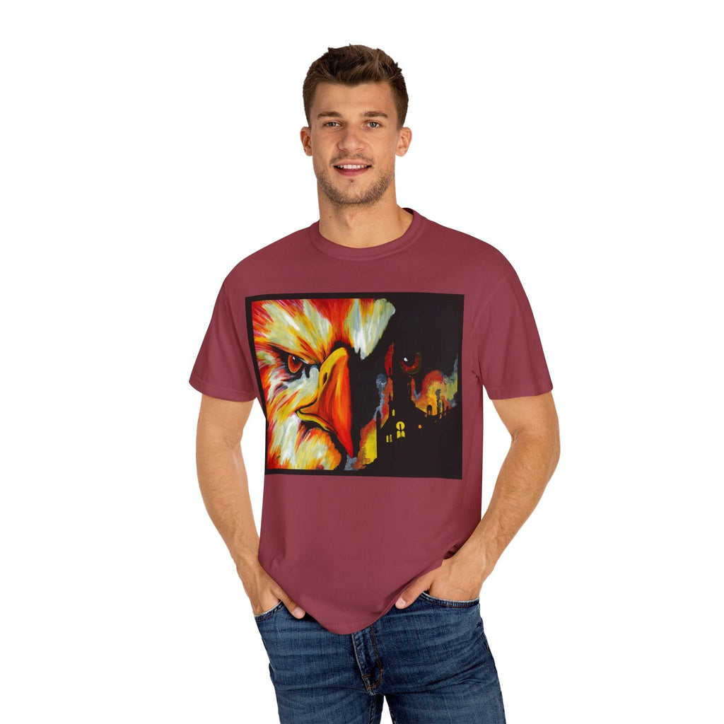 Mythical Phoenix Unisex T-Shirt - Eye-Catching Graphic Tee