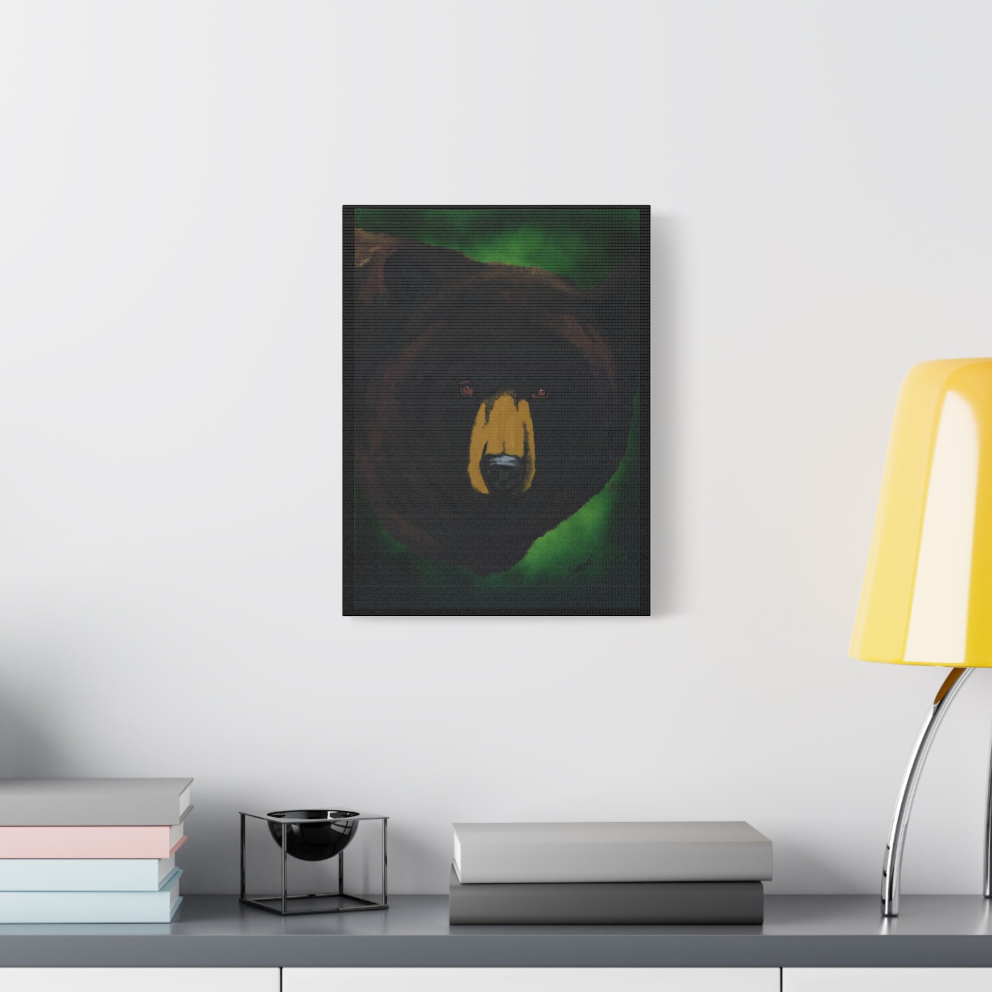 Brown Bear Wall Art, Brown Bear Art Print