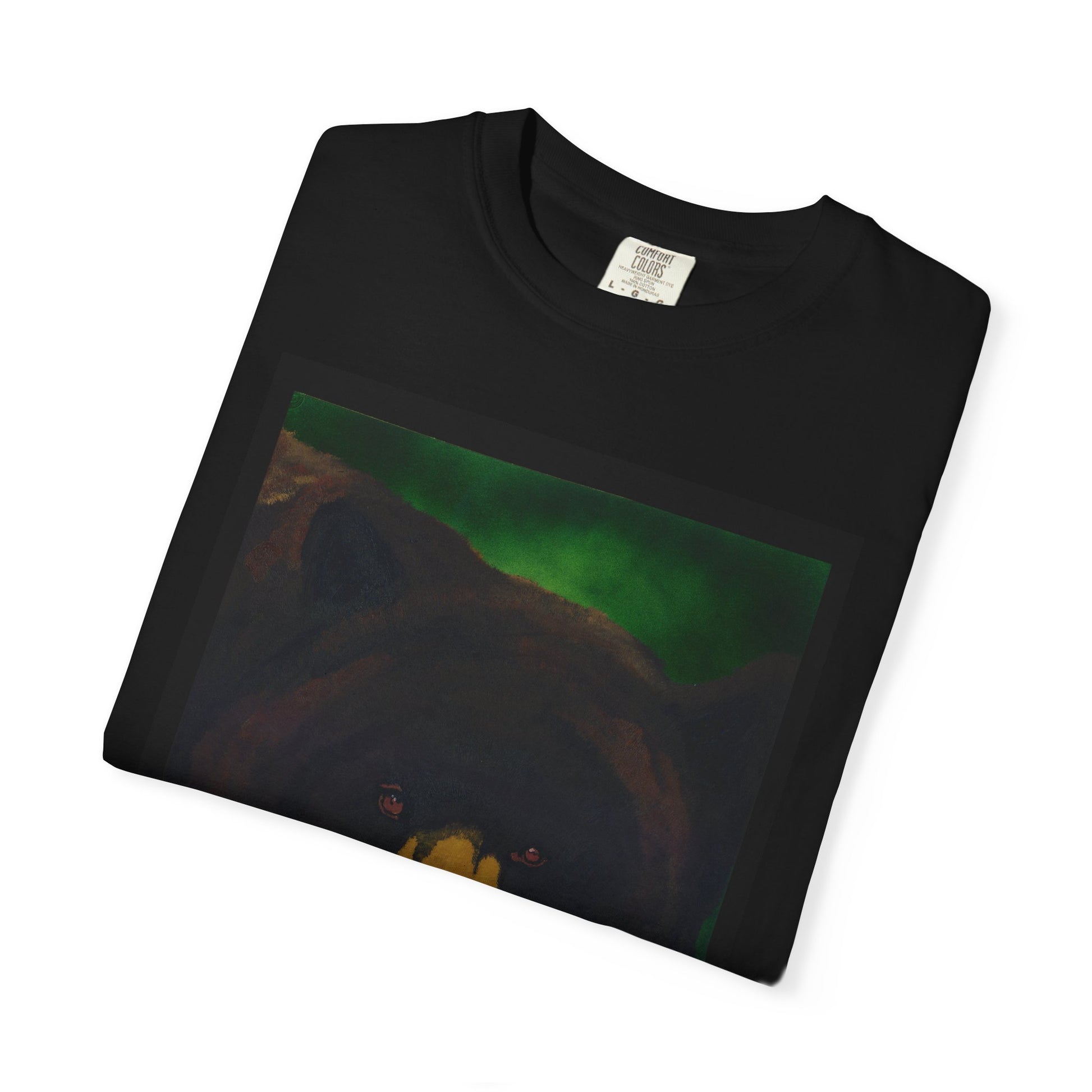 Brown Bear Unisex Garment-Dyed T-Shirt - Nature Apparel