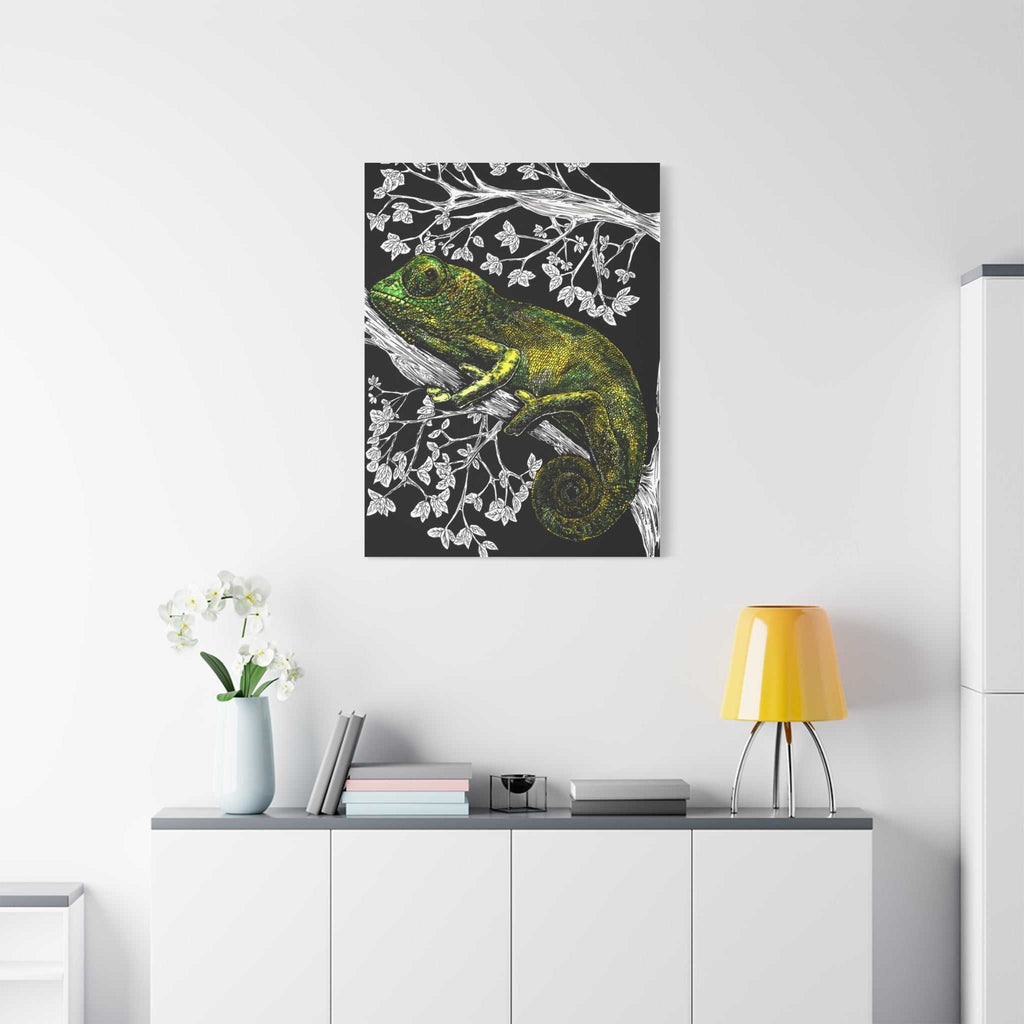 Chameleon in Tree Wall Art Print of the Original wall art