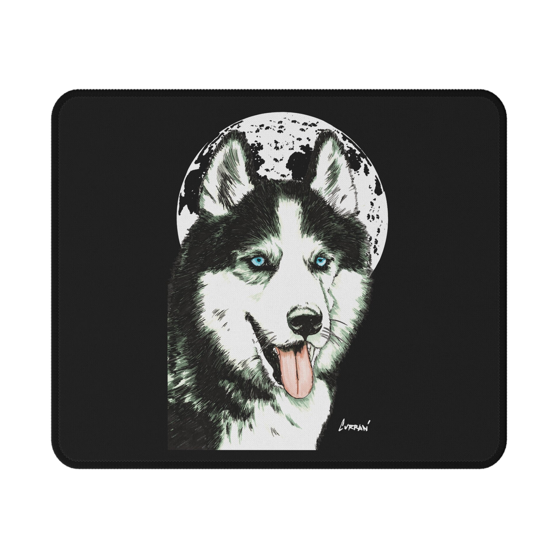 Husky Wolf Non-Slip Gaming Mouse Pad - Perfect for Gamers