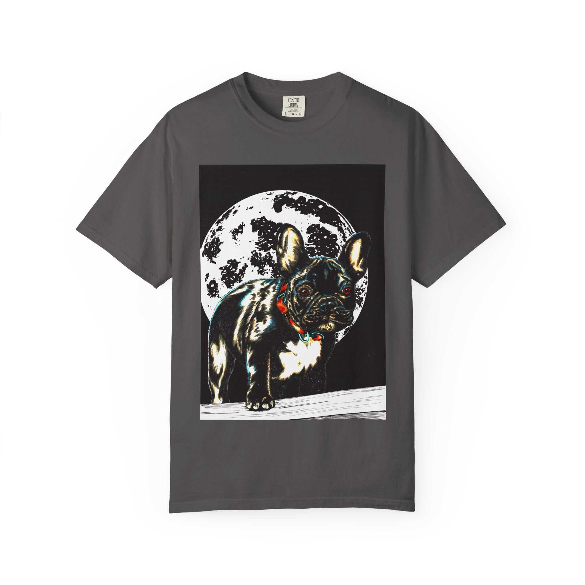 Moonlit French Bulldog Unisex T-Shirt - Pet Lovers Gift