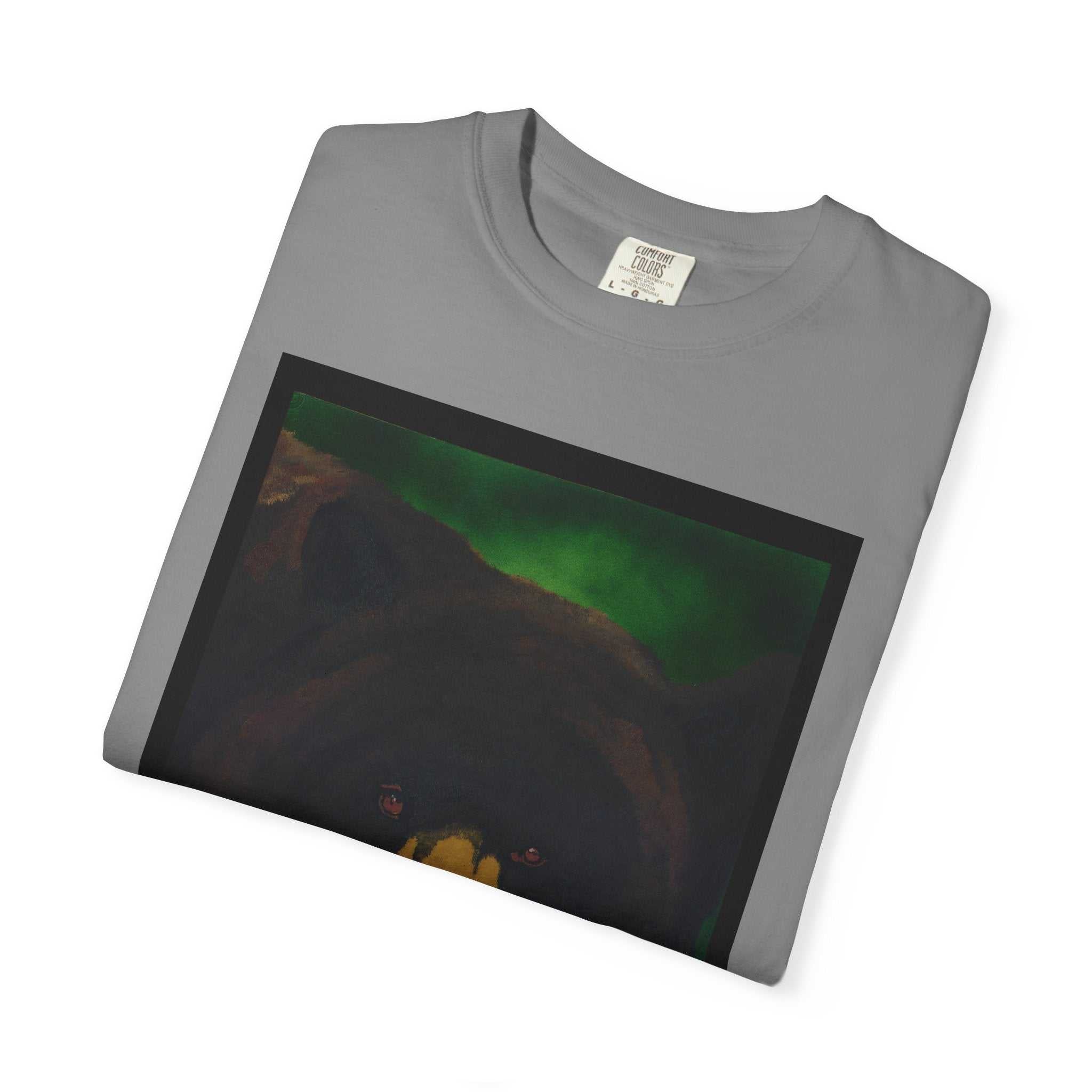 Brown Bear Unisex Garment-Dyed T-Shirt - Nature Apparel