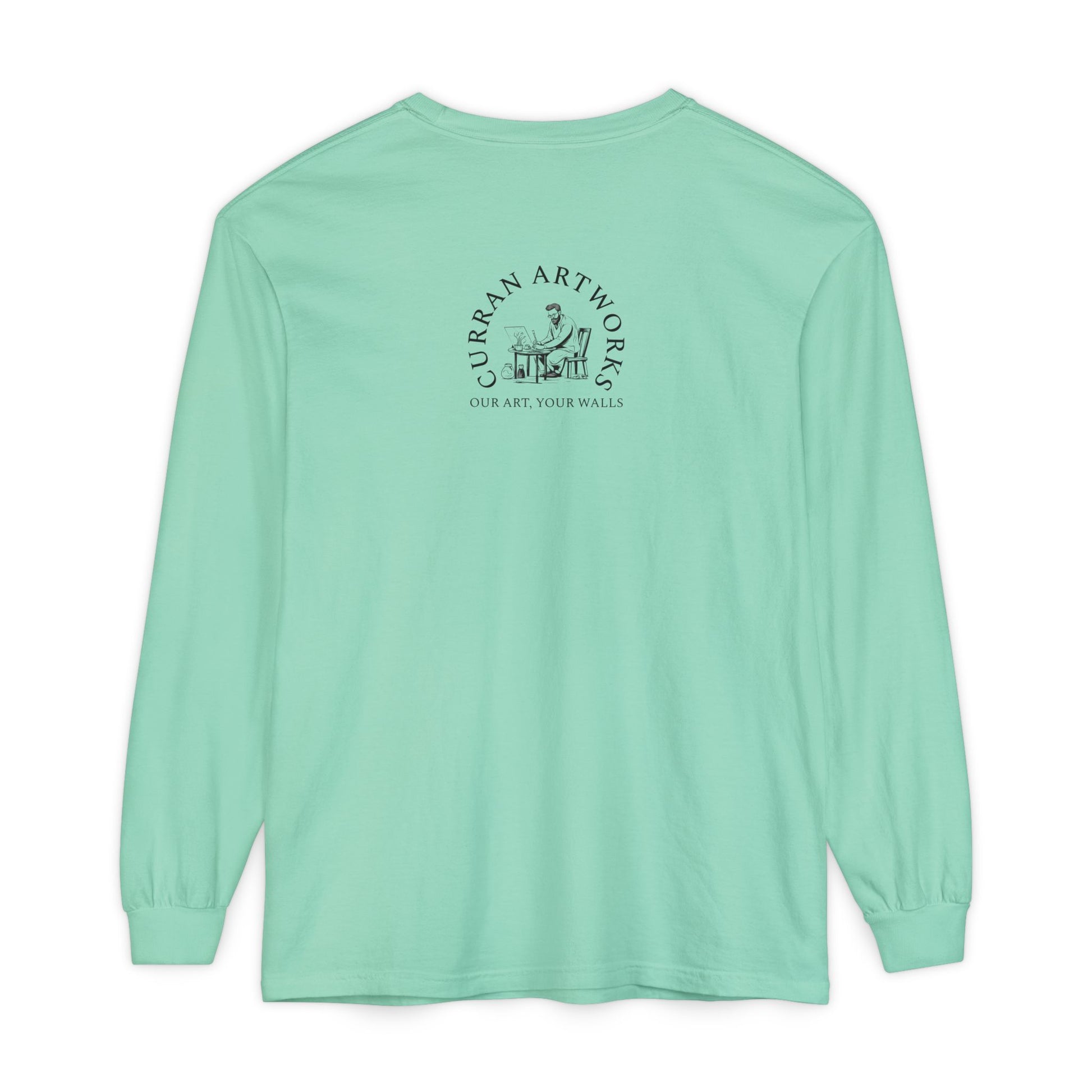 Moonlit Brown Bear Cub Unisex Long Sleeve T Shirt
