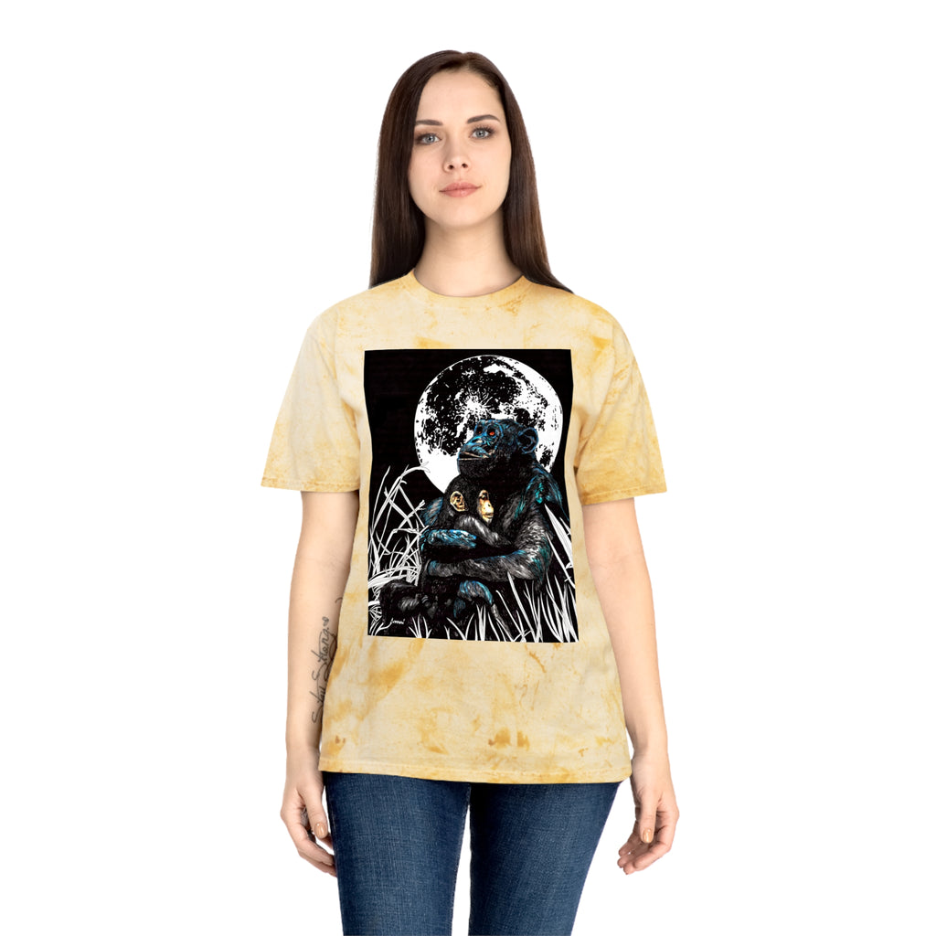 Gorilla and Child T Shirt Original Hand-Drawn Art