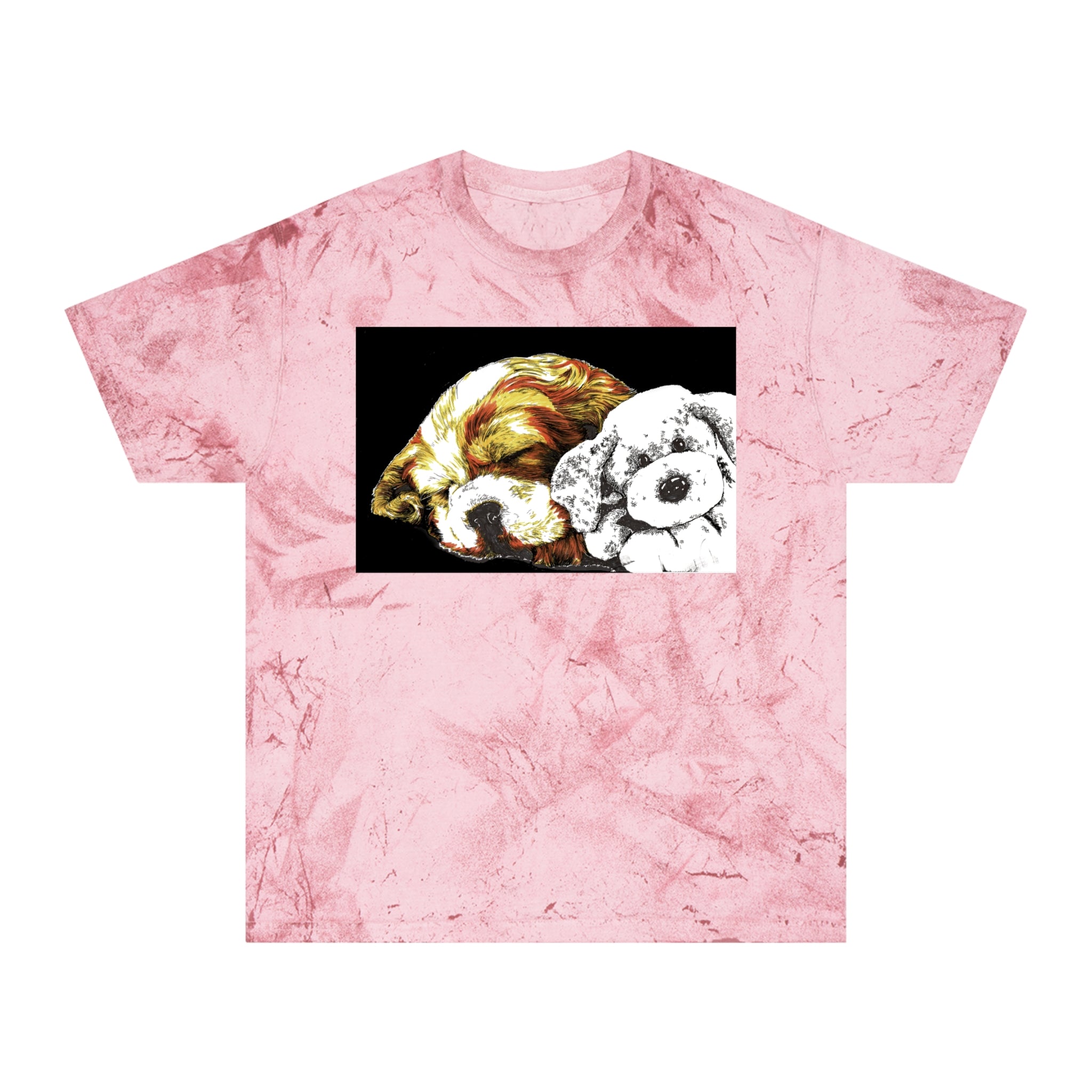Color Blast Cocker Spaniel Unisex T-Shirt