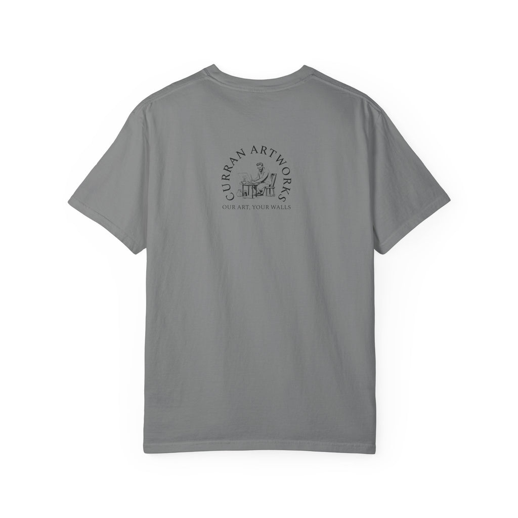 German Sheppard Puppy Unisex T-shirt - Hand Drawn Art