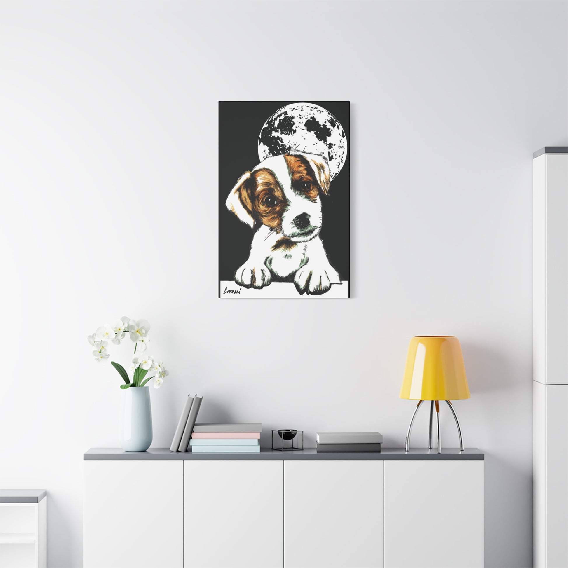 Beagle Wall Art Print of the Original, hand drawn wall art