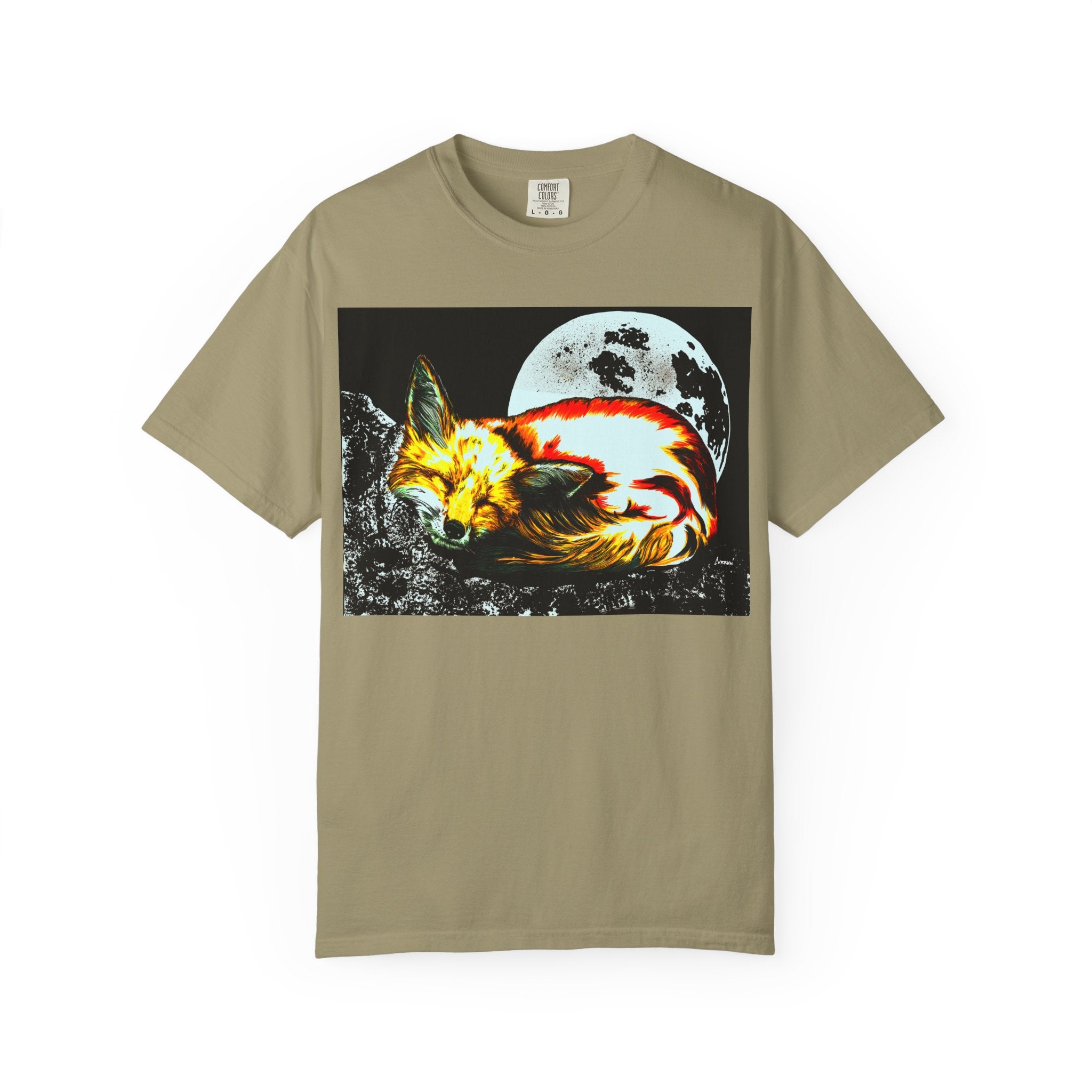 Dreamy Red Fox Graphic Unisex T-Shirt - Night Vibes