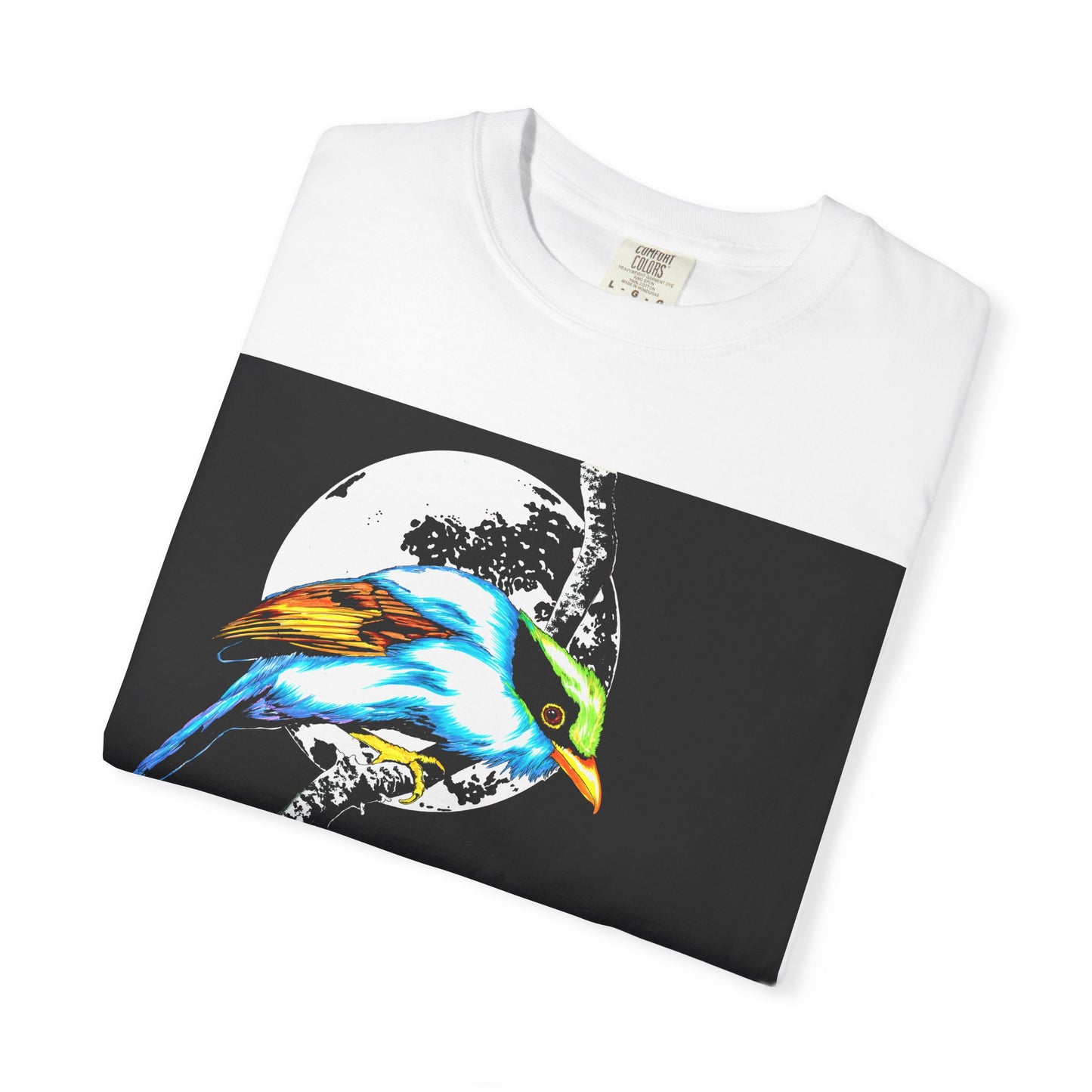 Colorful Bird Graphic Unisex T-Shirt - Nature Lover Apparel