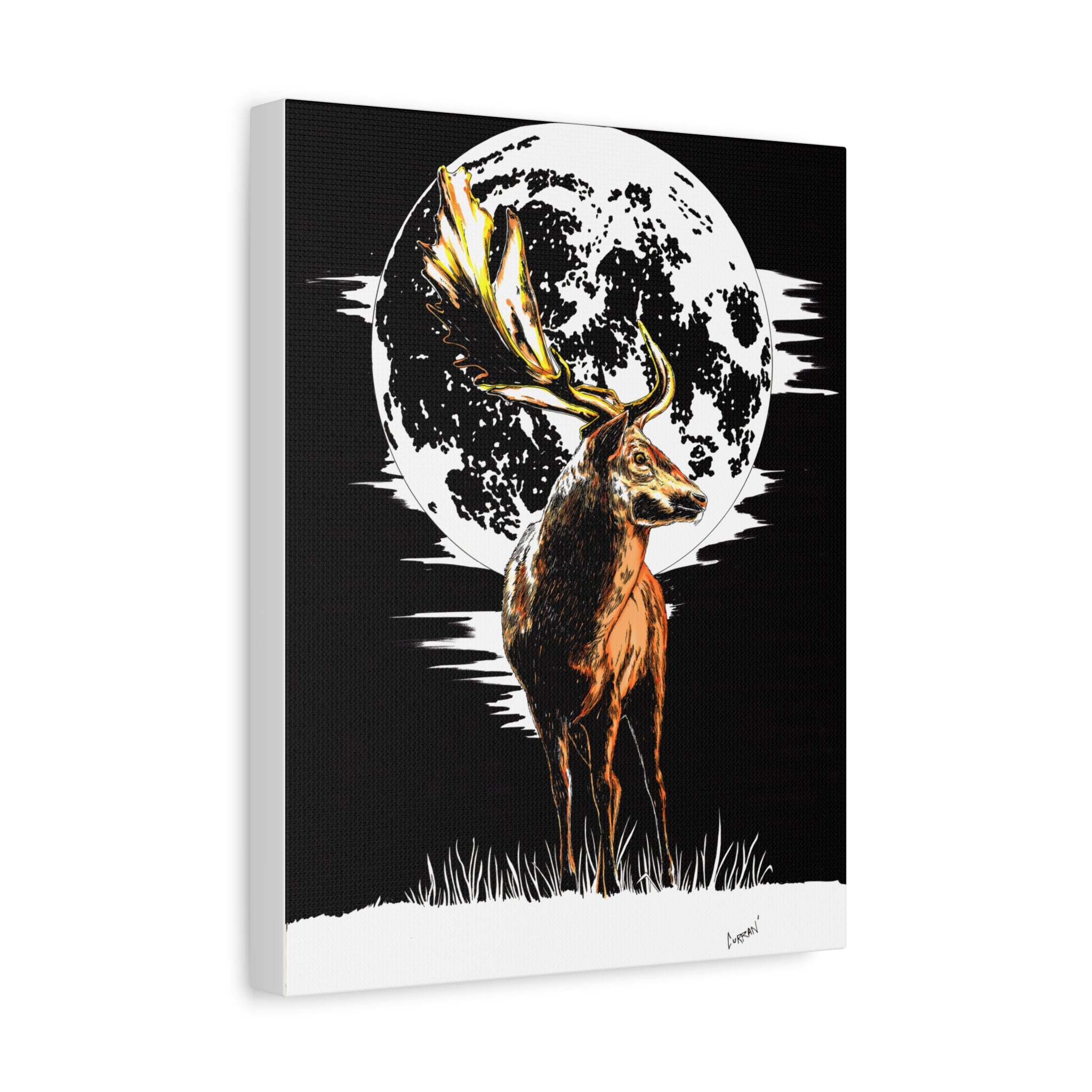 Deer Wall Art, Deer Print, Wildlife Art, Rustic Wall Decor