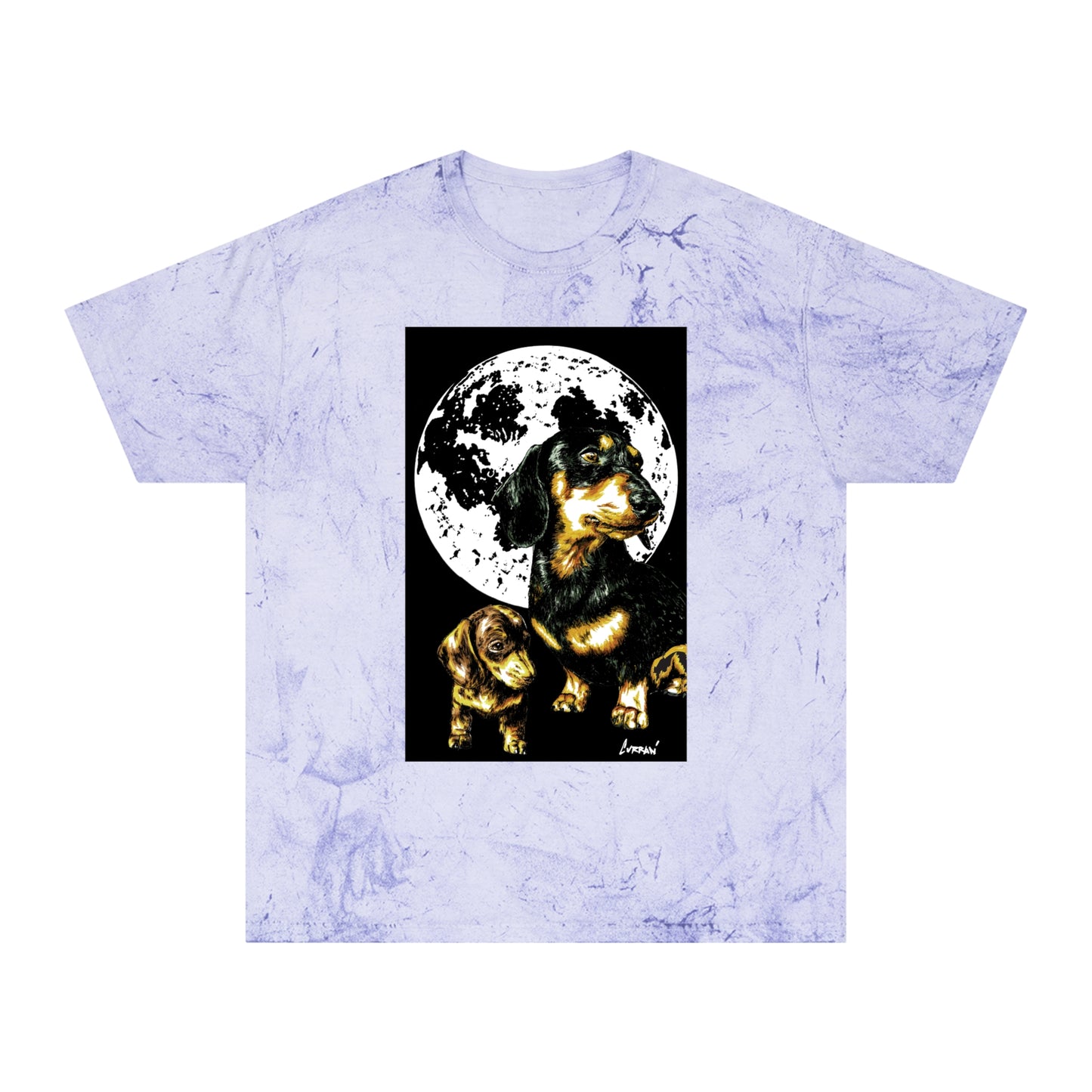 Puppy Color Blast Graphic T-Shirt - Unisex Pet Lover Tee