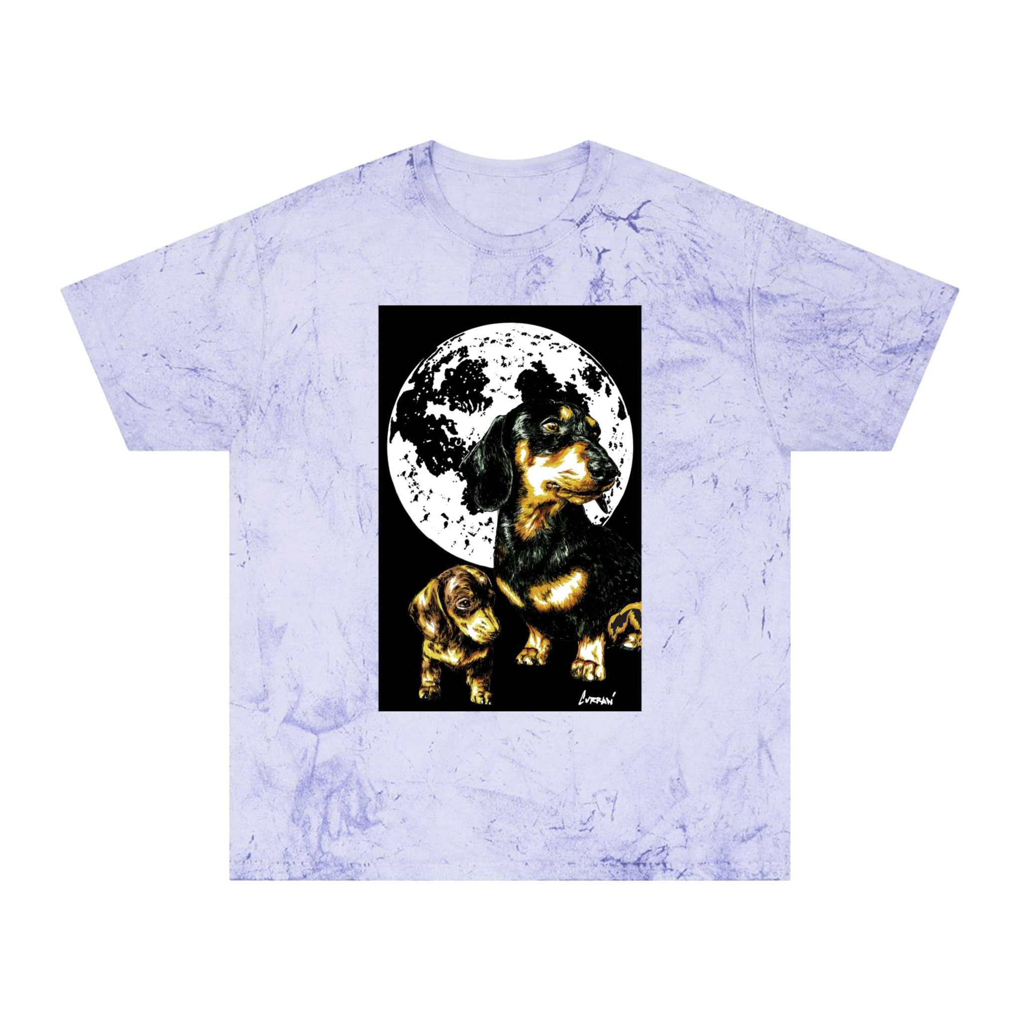 Puppy Color Blast Graphic T-Shirt - Unisex Pet Lover Tee
