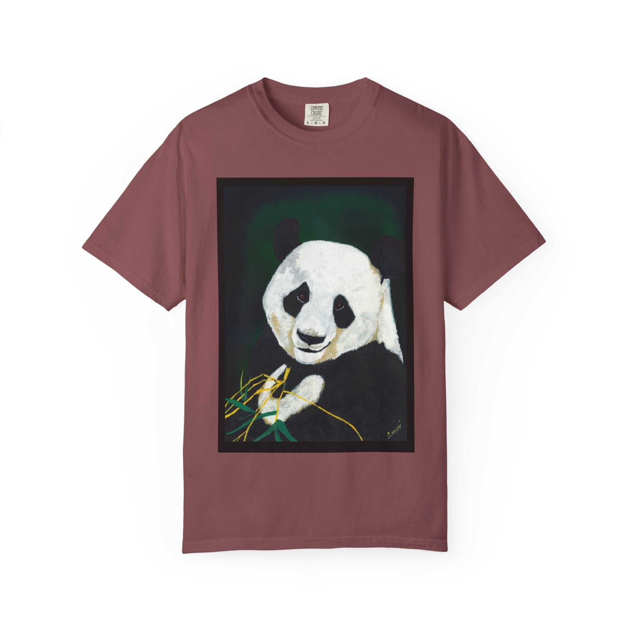 Giant Panda Love T-Shirt | Wildlife Art Tee
