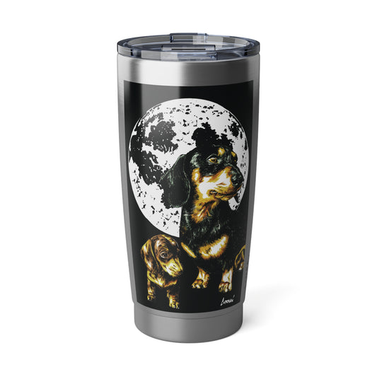 Dachshund 20oz Tumbler, Travel Mug, Dog Lover Cup,