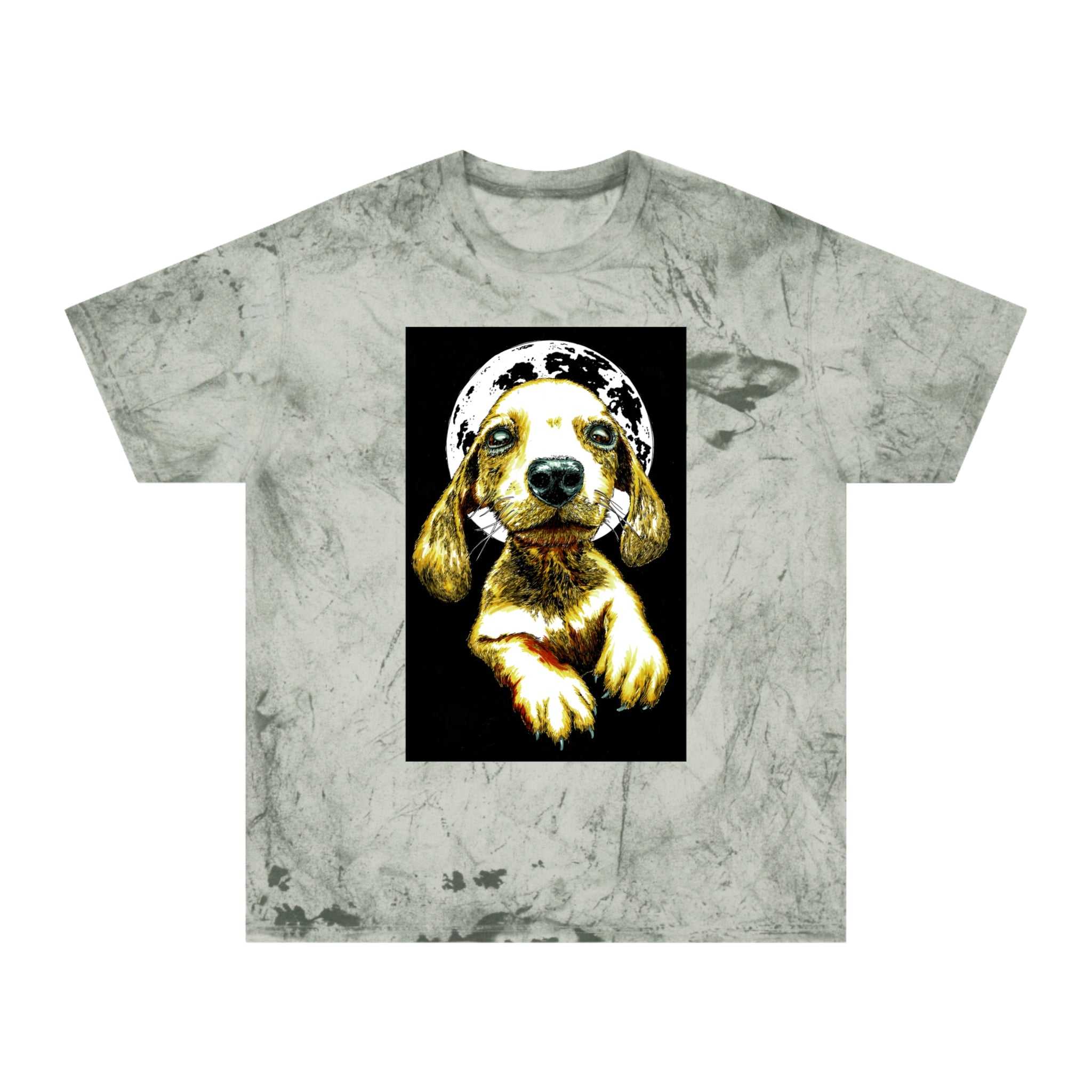Unisex Color Blast Dog Graphic Pet Lover Tee