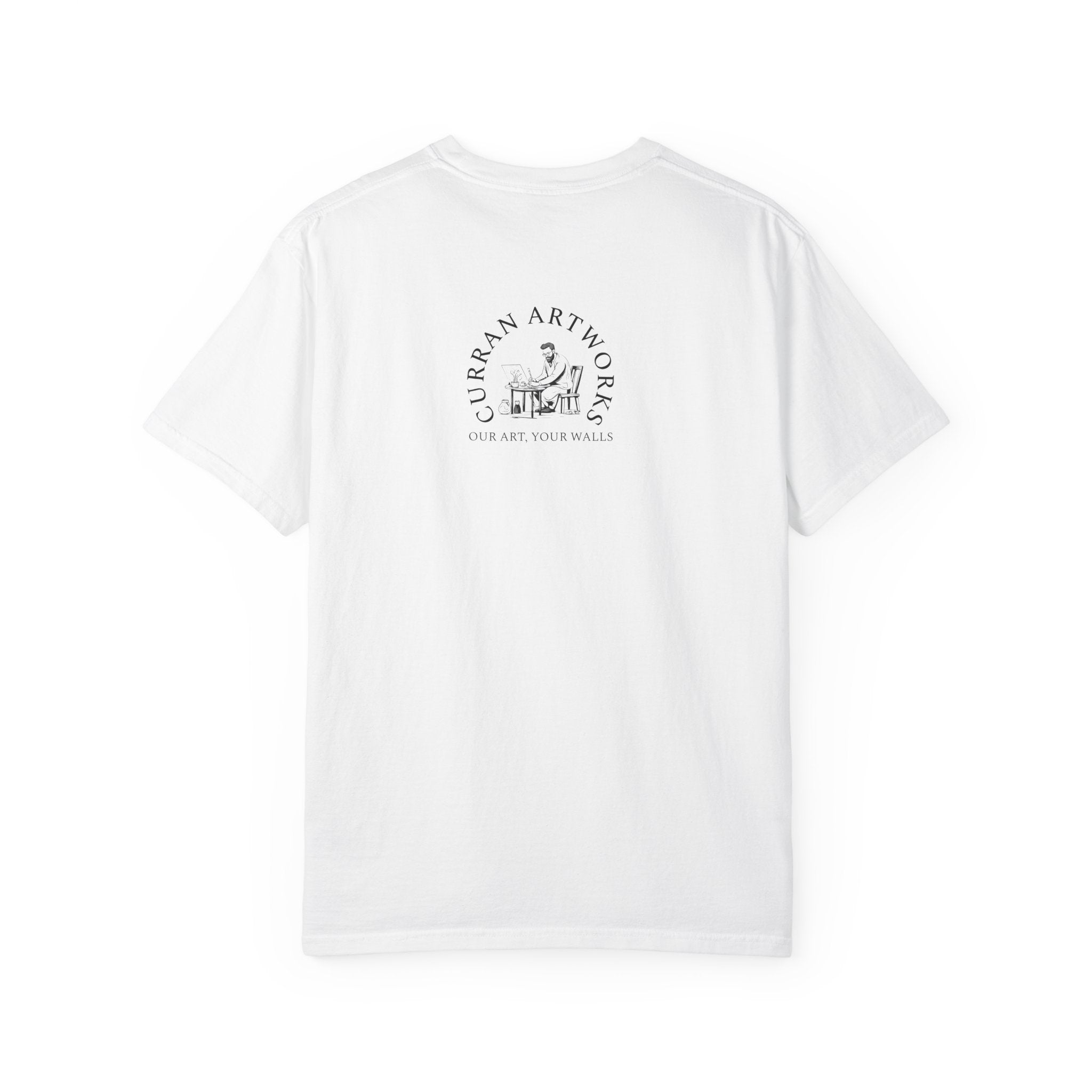 German Sheppard Puppy Unisex T-shirt - Hand Drawn Art