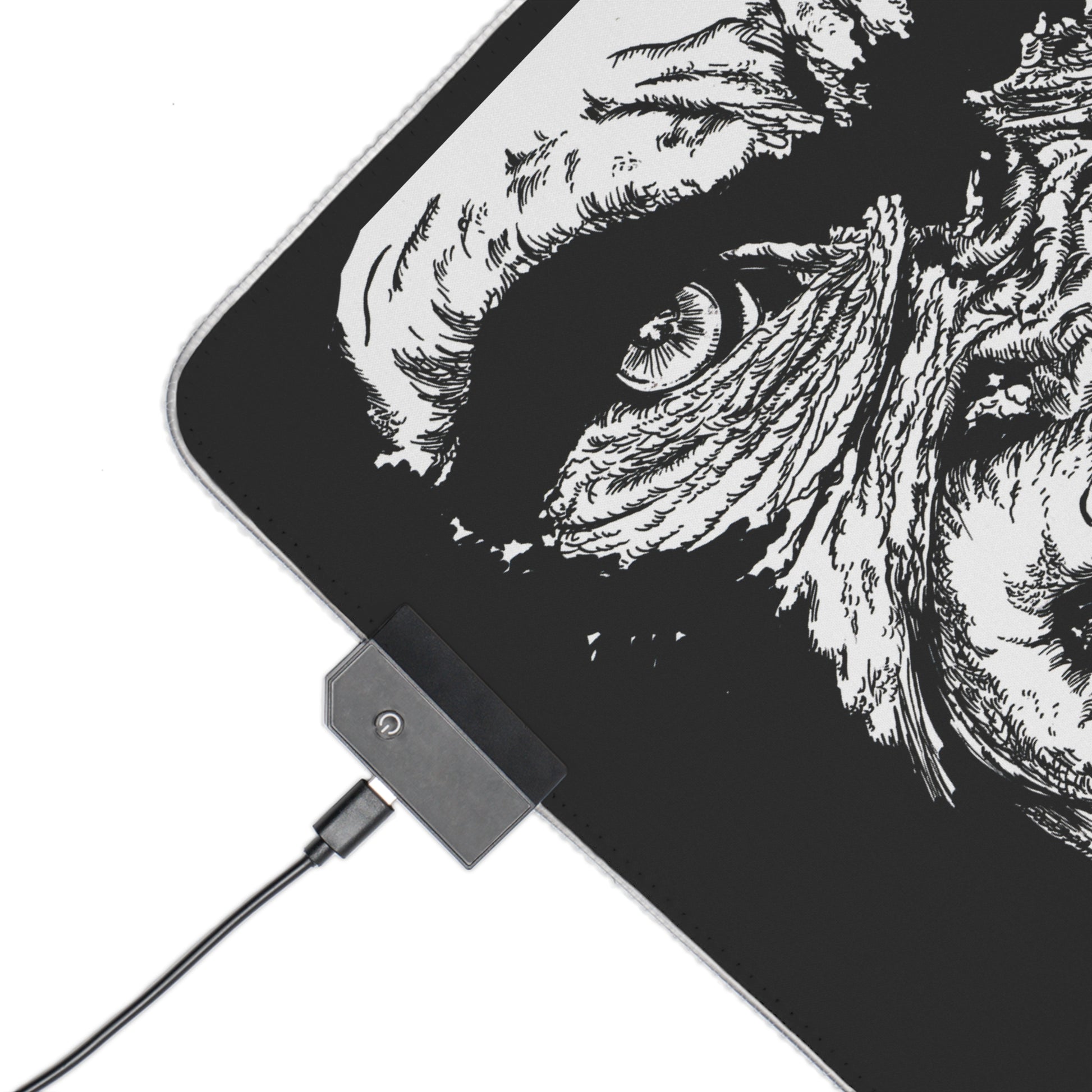 Gorilla Wild Spirit LED Gaming Mouse Pad - Gorilla Design