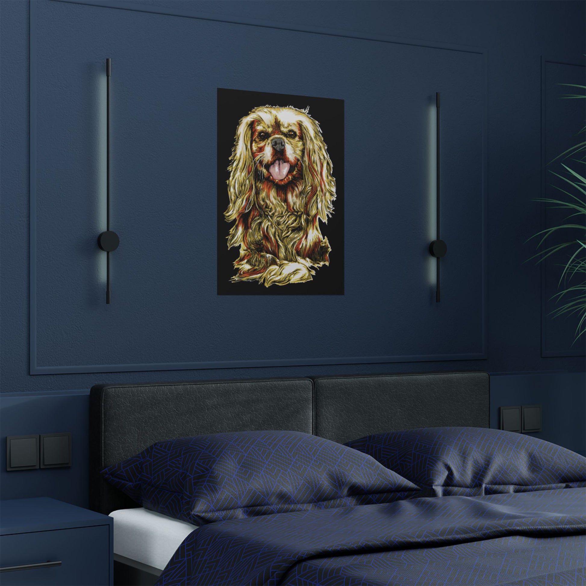 Cocker Spaniel Satin Poster - Art Print