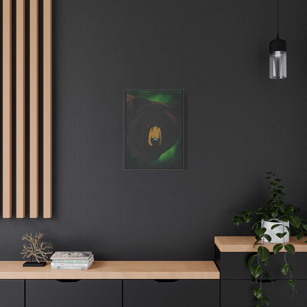 Brown Bear Wall Art, Brown Bear Art Print