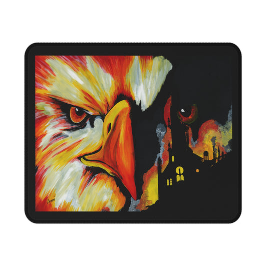 Vibrant Phoenix Non-Slip Gaming Mouse Pad - Perfect for Gamers